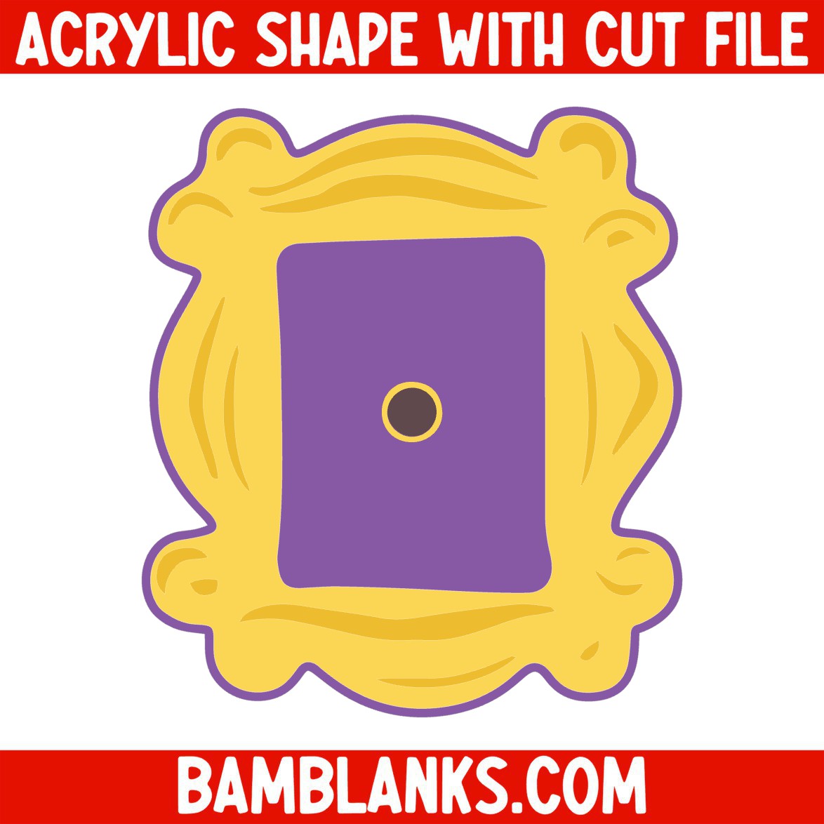 Peephole Frame - Acrylic Shape #500