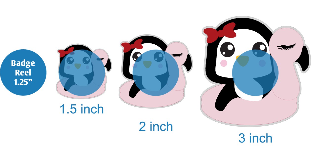 Penguin Floatie - Acrylic Shape #724