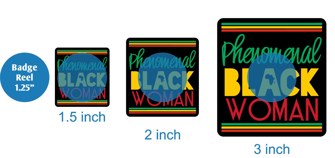Phenomenal Black Woman - Acrylic Shape #370