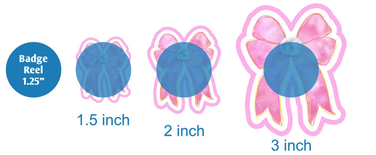 Pink Bow - DECAL AND ACRYLIC SHAPE #DA02407