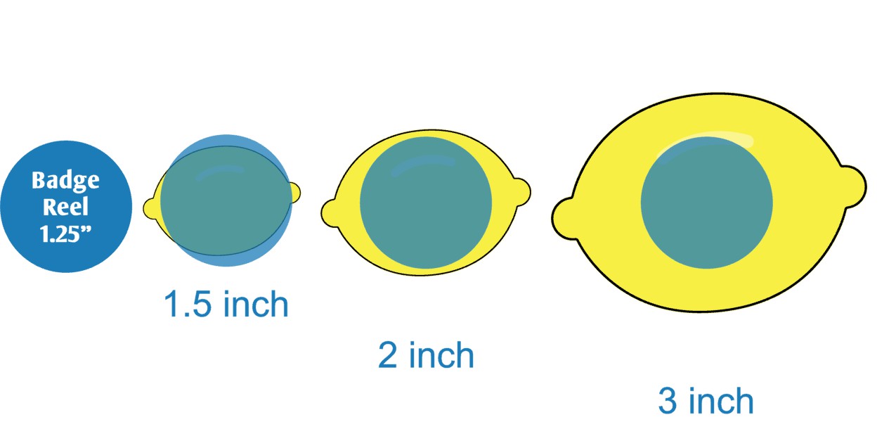 Plain Lemon - Acrylic Shape #962