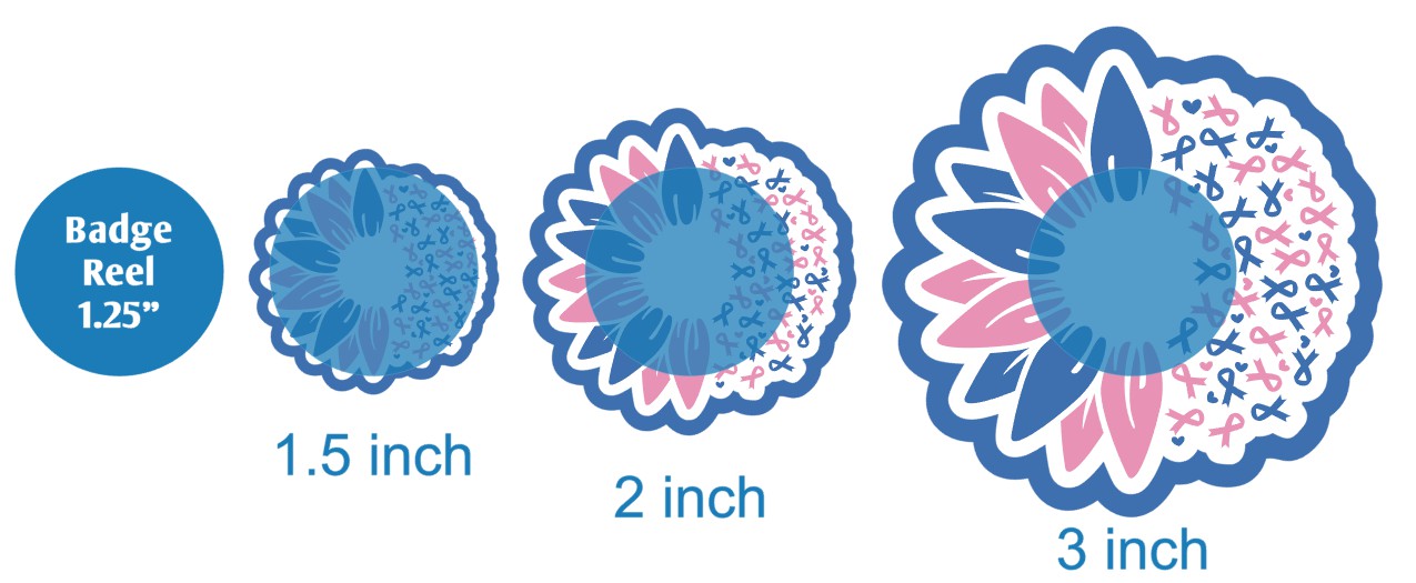 Pregnancy and Infant Loss Awareness Sunflower - DECAL AND ACRYLIC SHAPE #DA03379