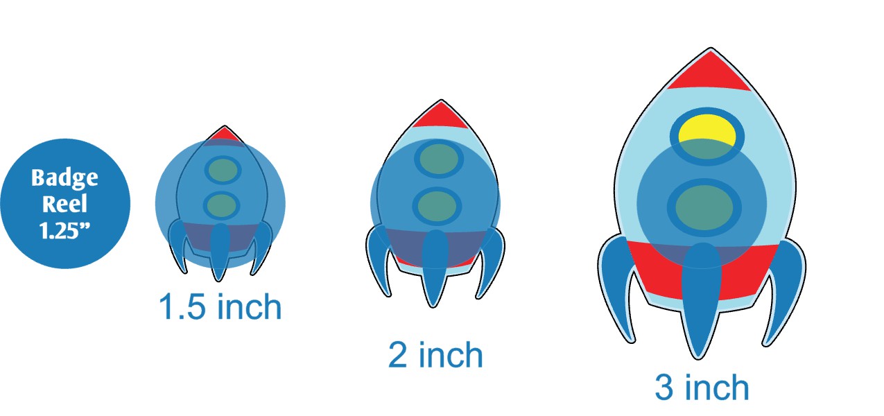 Rocket - Acrylic Shape #908