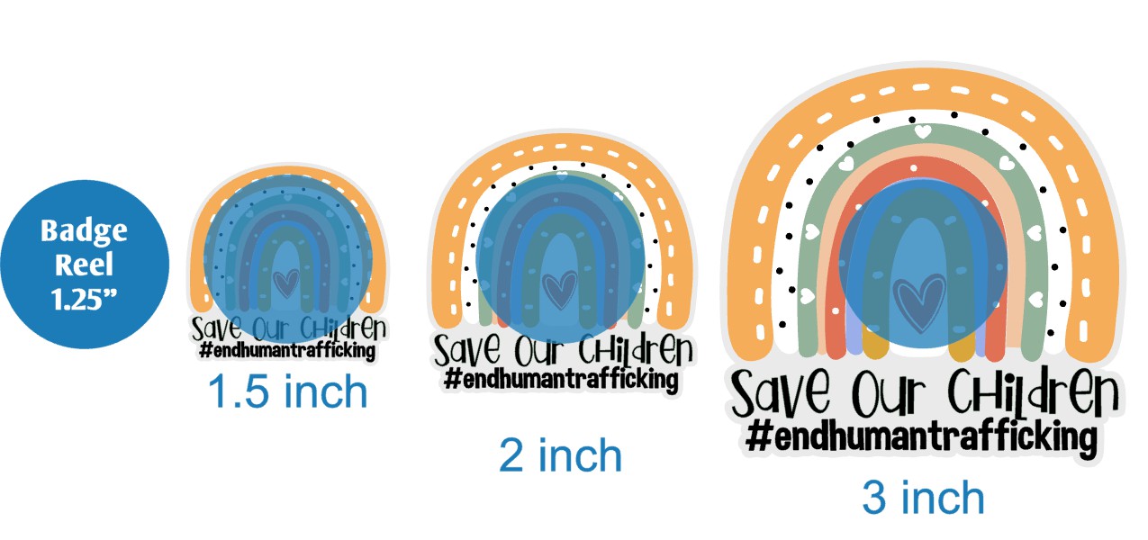 Save Our Children - Acrylic Shape #912