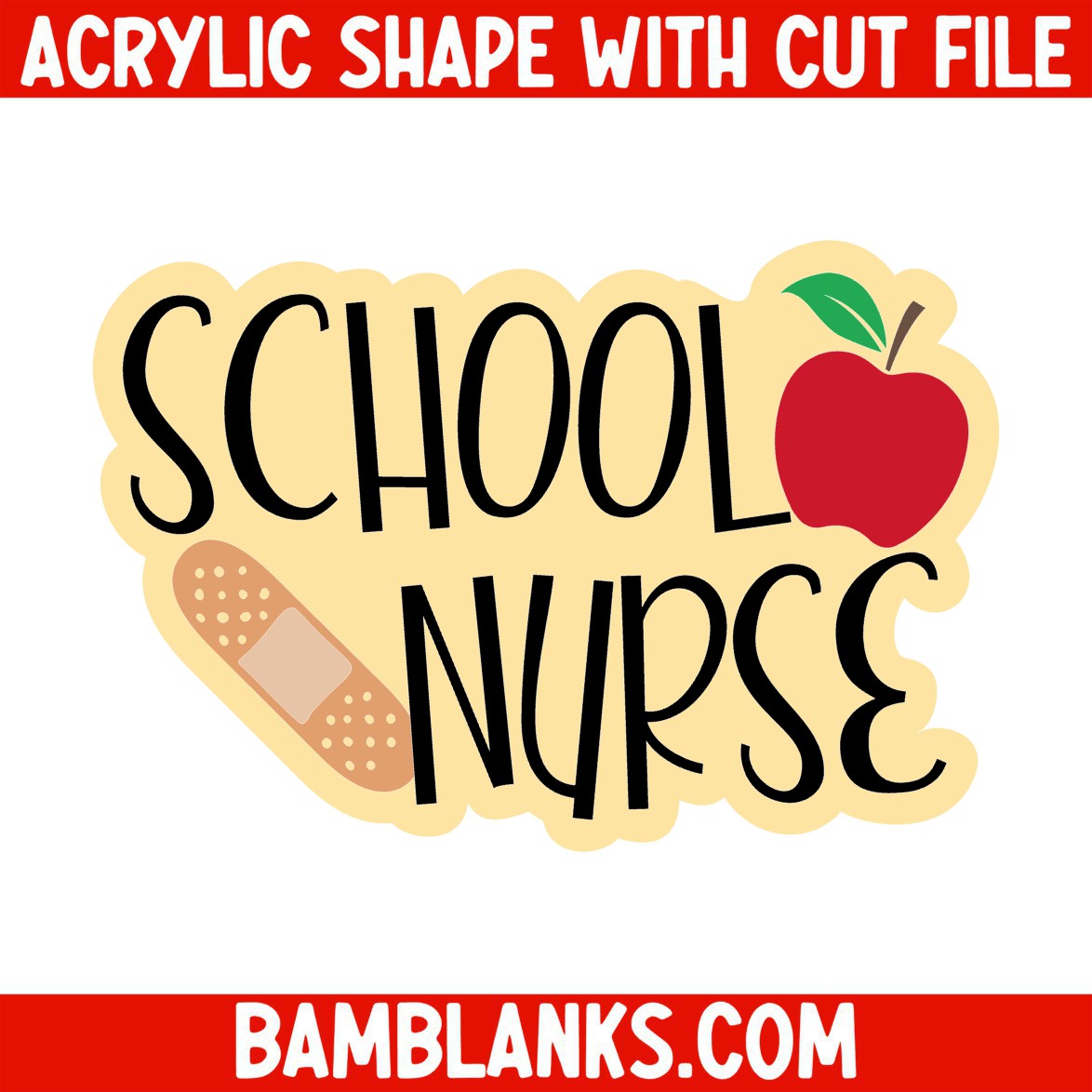 School Nurse - Acrylic Shape #379