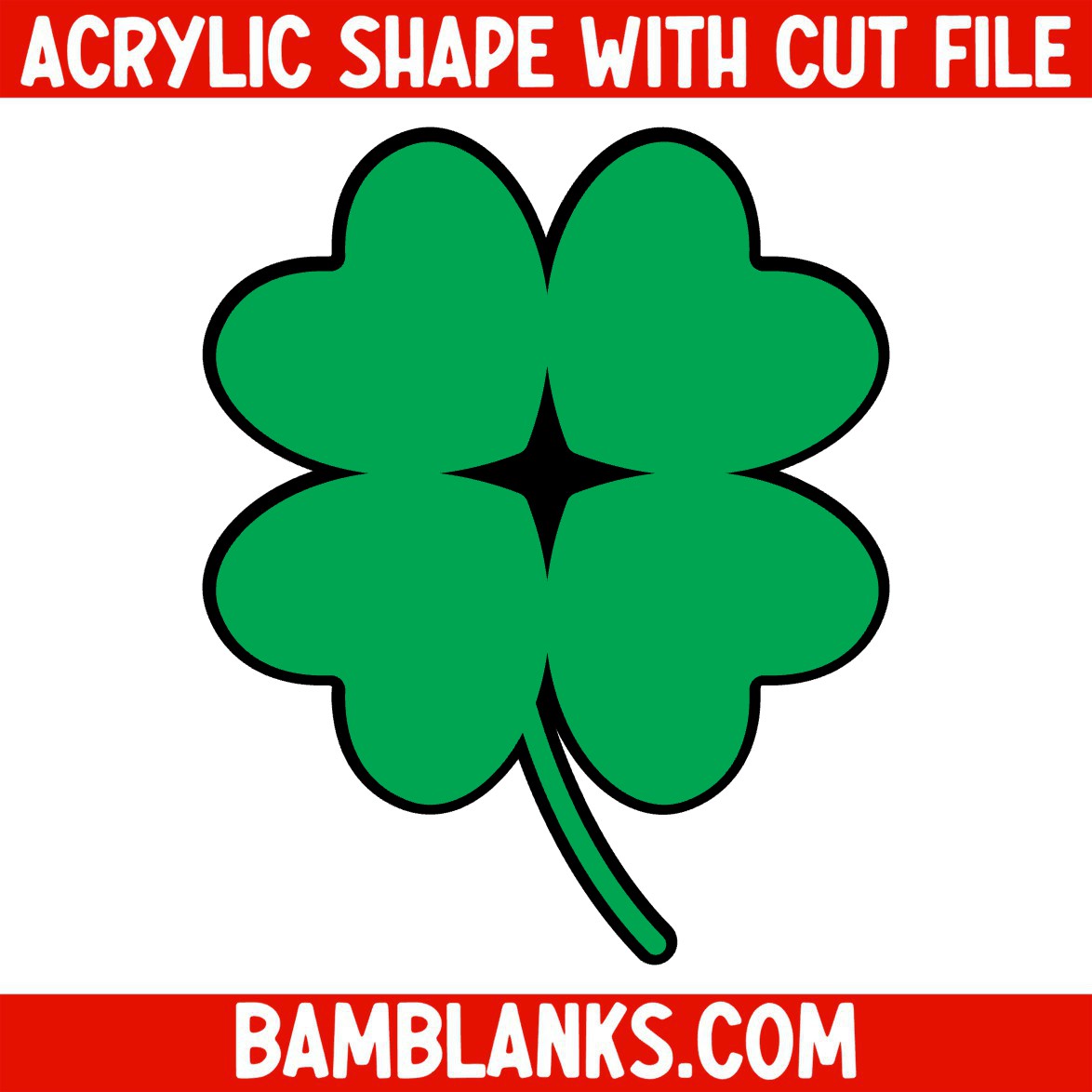Shamrock - Acrylic Shape #1744