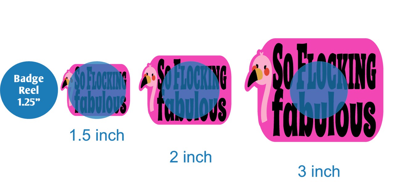 So Flocking Fabulous - Acrylic Shape #903