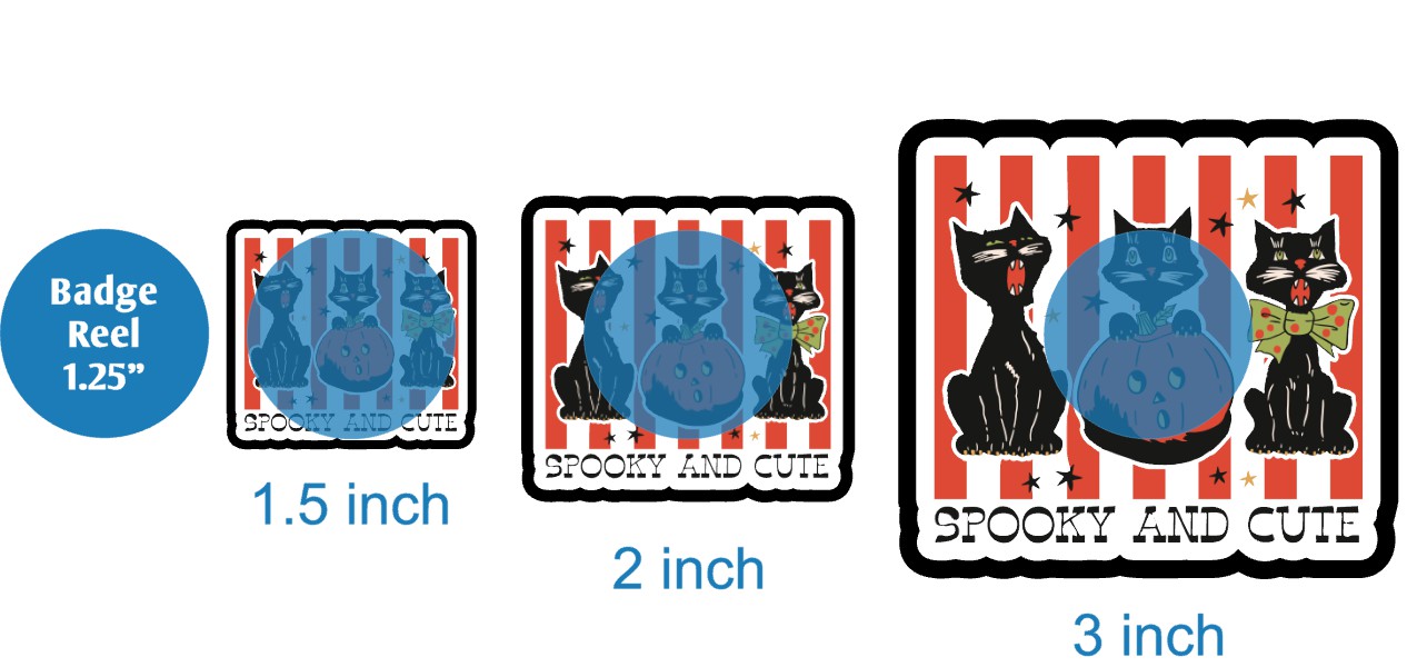 Spooky and Cute - DECAL AND ACRYLIC SHAPE #DA02325