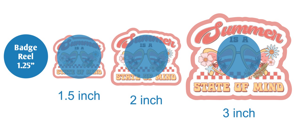 Summer Is A State Of Mind - DECAL AND ACRYLIC SHAPE #DA02655