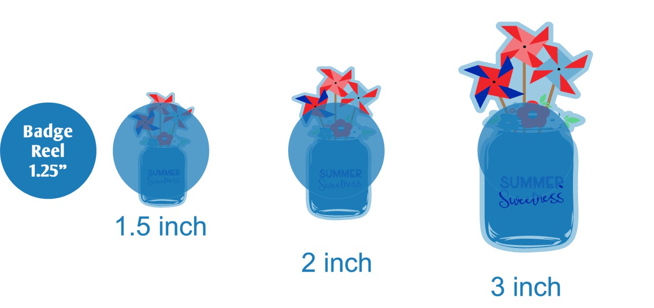 Summer Sweetness Mason Jar - Acrylic Shape #782