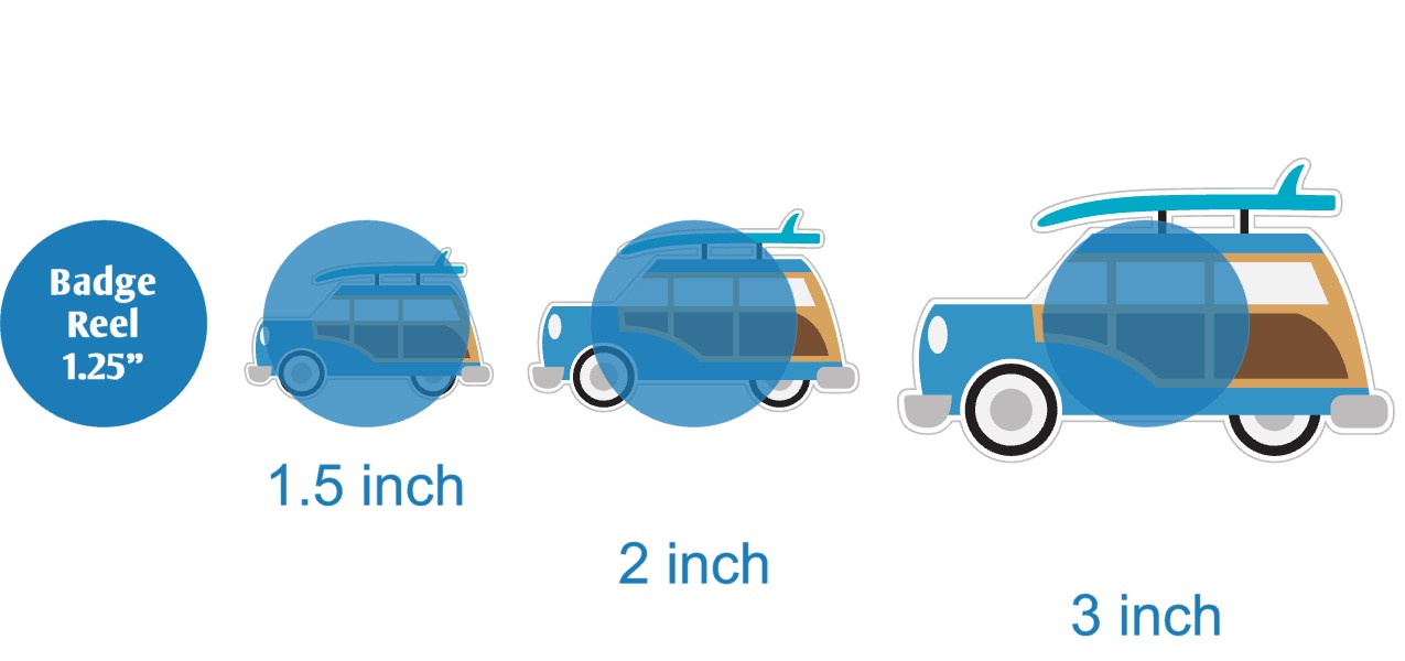 Surf Wagon - Acrylic Shape #470