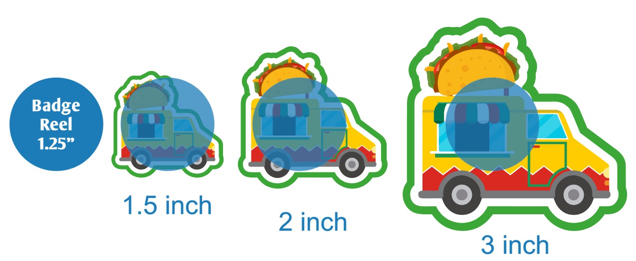 Taco Food Truck - DECAL AND ACRYLIC SHAPE #DA02387