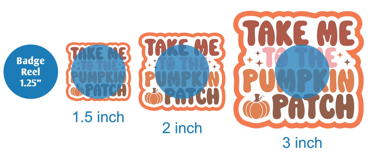 Take Me To The Pumpkin Patch - DECAL AND ACRYLIC SHAPE #DA02712