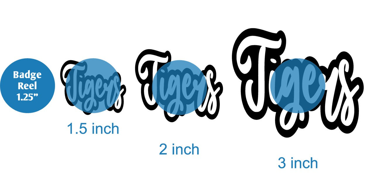 Tigers - Acrylic Shape #1543