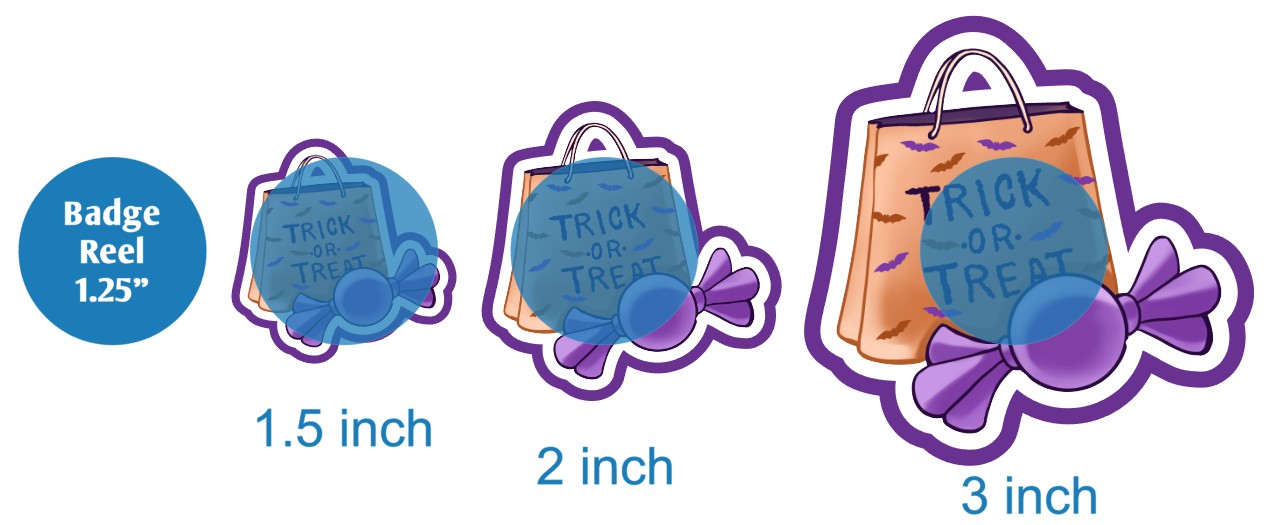 Treat Bag - DECAL AND ACRYLIC SHAPE #DA02287