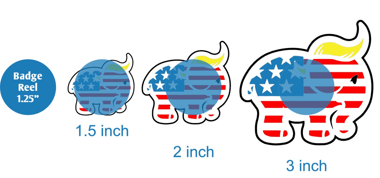 Trump Elephant - Acrylic Shape #726