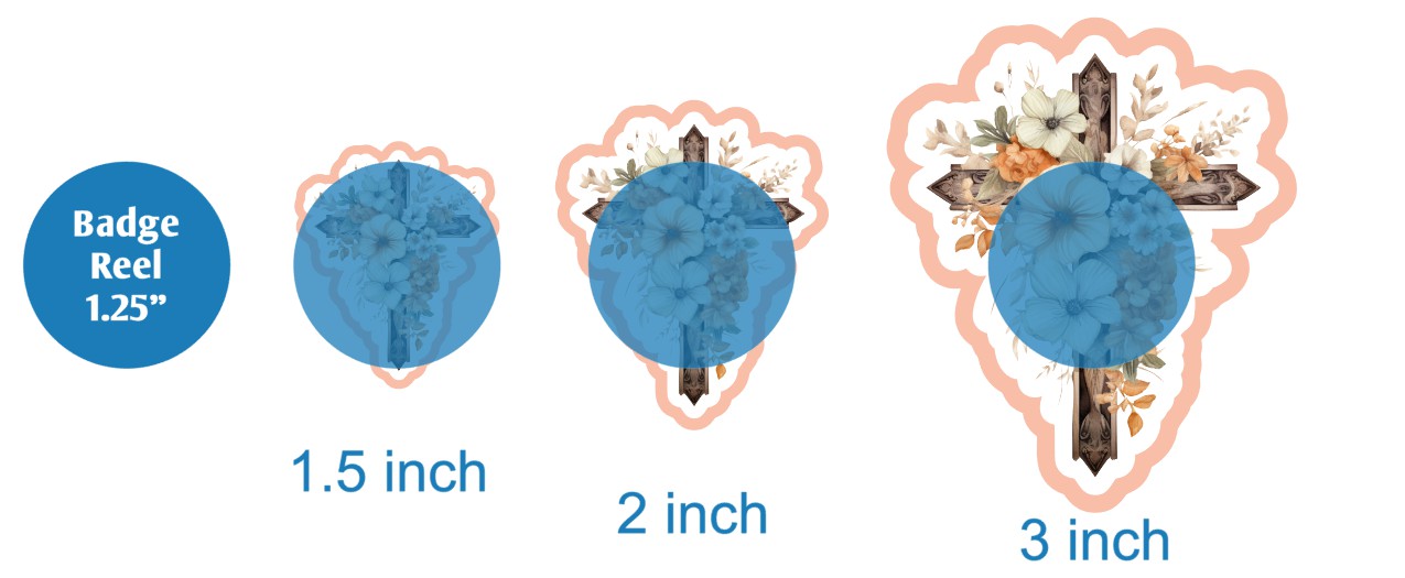 Vintage Boho Fall Cross 1 - DECAL AND ACRYLIC SHAPE #DA02309