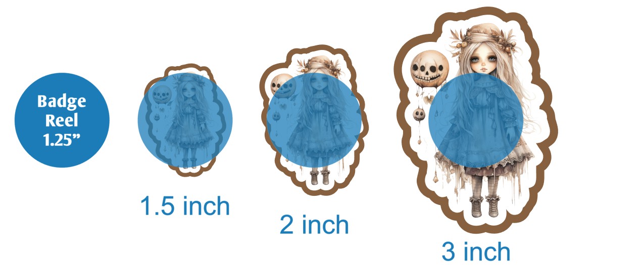 Vintage Boho Horror Doll 1 - DECAL AND ACRYLIC SHAPE #DA02318