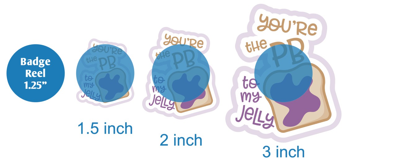 Youre The PB To My Jelly - DECAL AND ACRYLIC SHAPE #DA02214