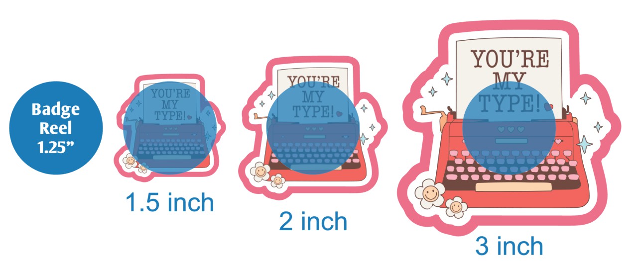 Youre My Typewriter - DECAL AND ACRYLIC SHAPE #DA03528