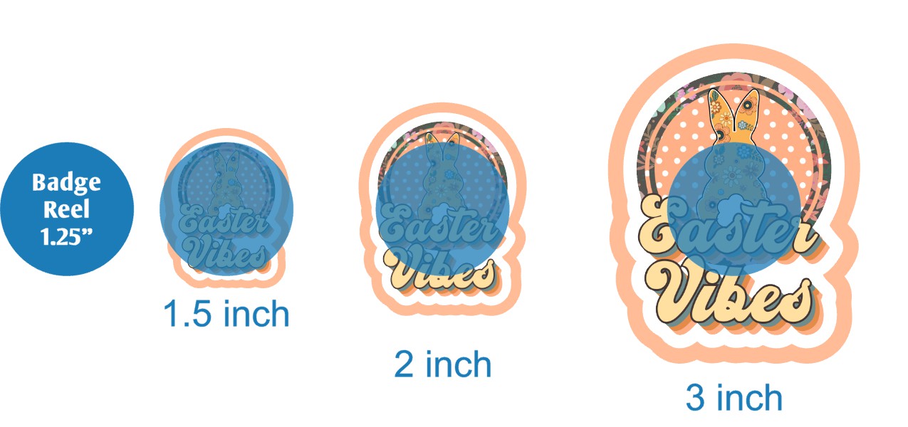 Easter Vibes - DECAL AND ACRYLIC SHAPE #DA03616