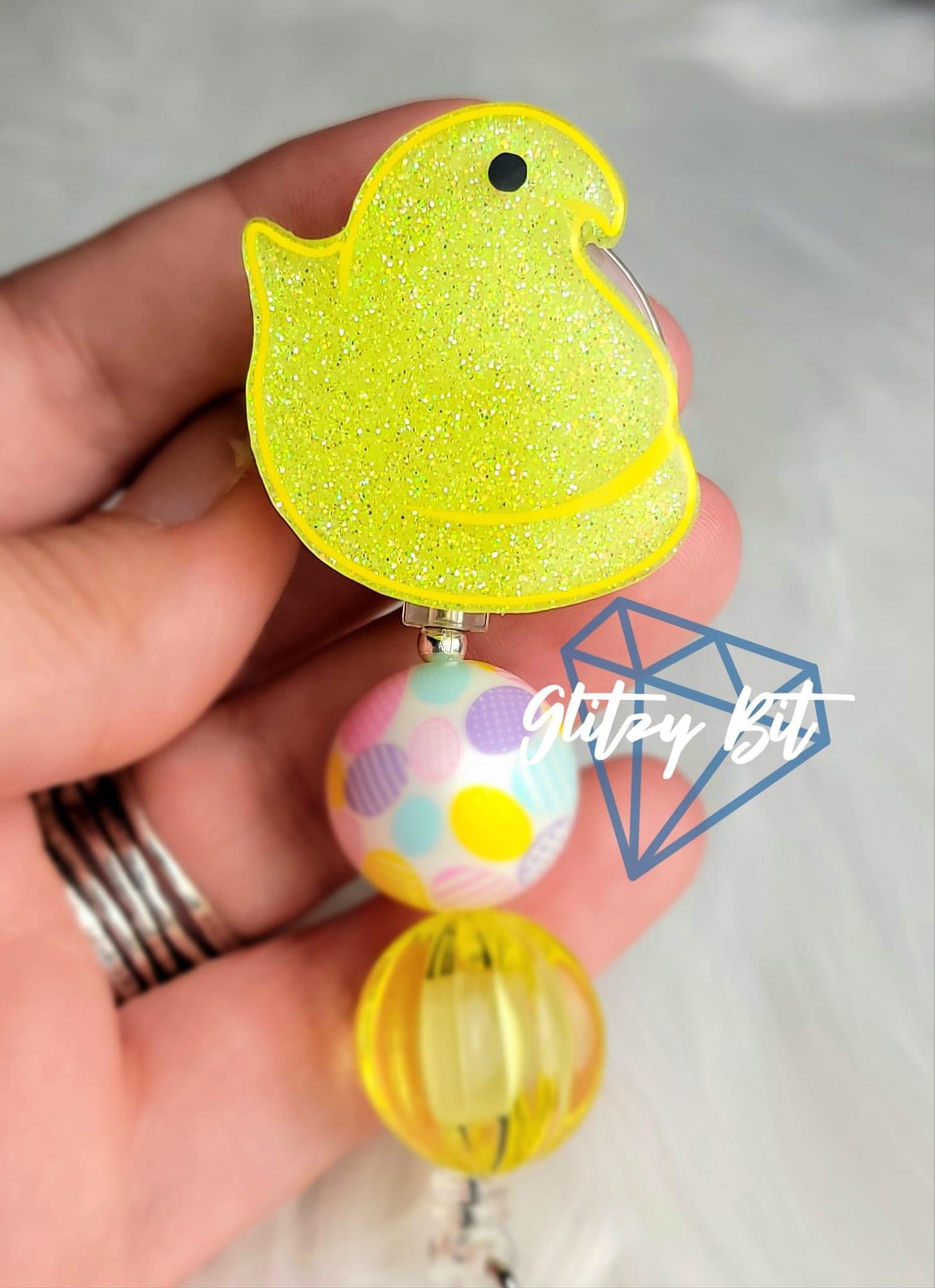 Marshmallow Chick - Acrylic Shape #457