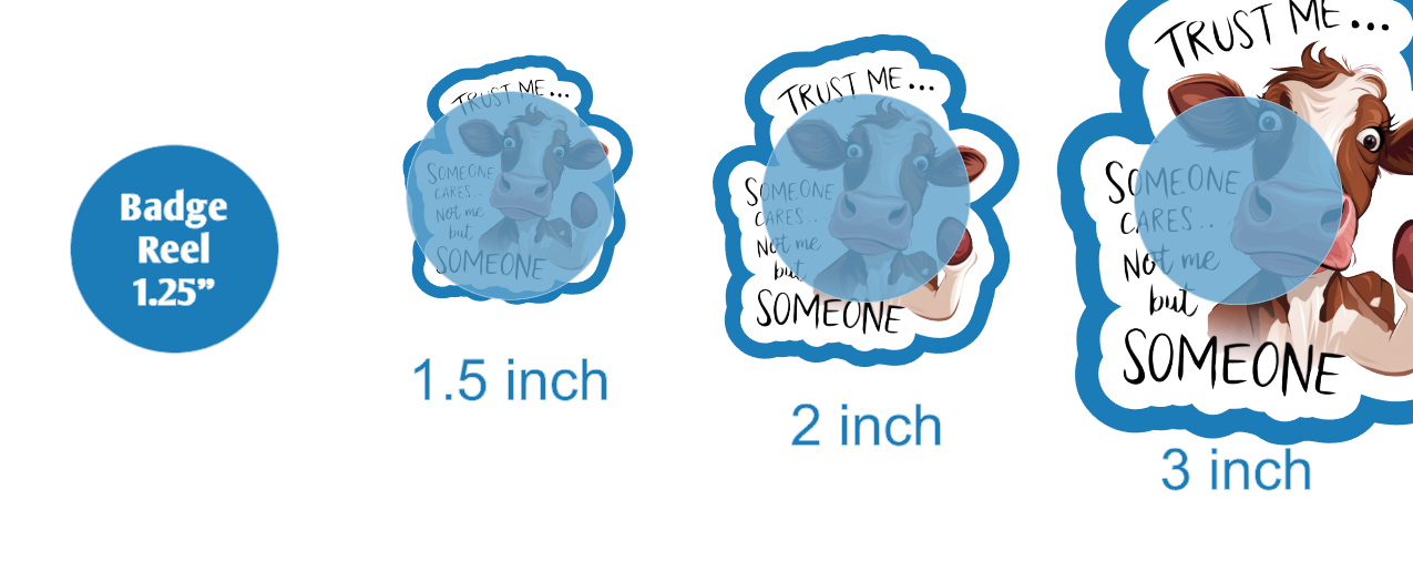 Trust Me Someone Cares- DECAL AND ACRYLIC SHAPE #DA03707