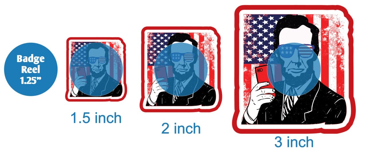 Abraham Lincoln - DECAL AND ACRYLIC SHAPE #DA01884