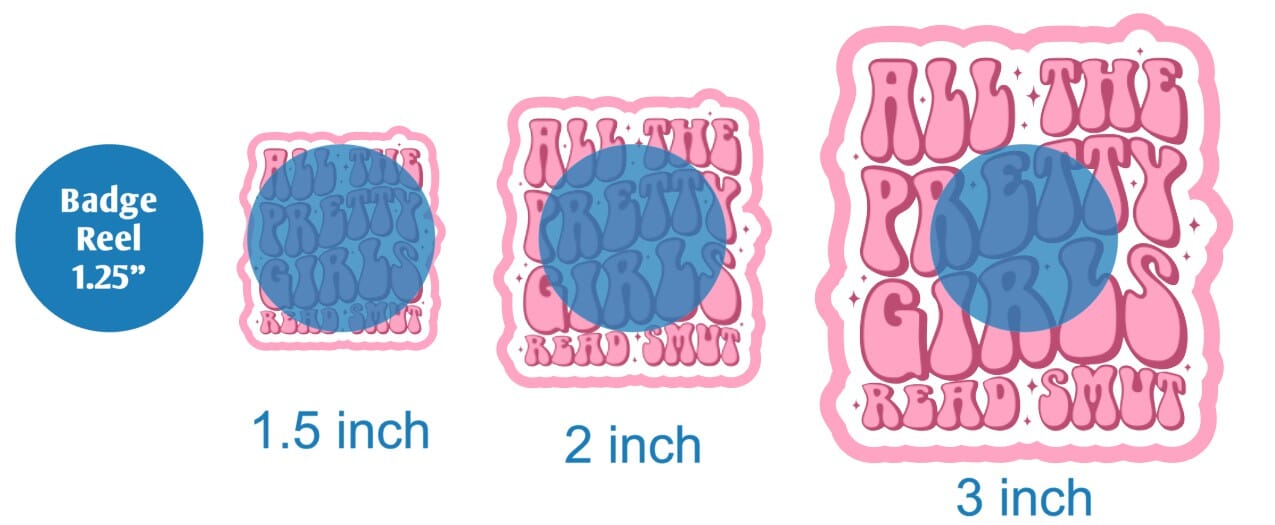 All the Pretty Girls Read Smut - DECAL AND ACRYLIC SHAPE #DA02024