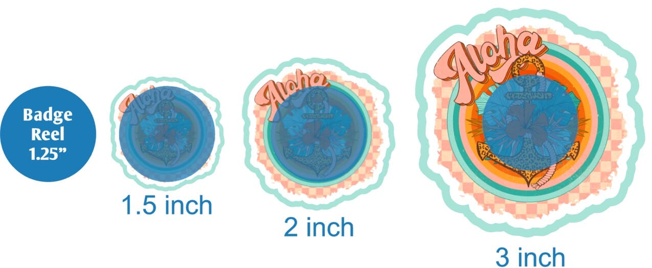 Aloha Anchor - DECAL AND ACRYLIC SHAPE #DA02081