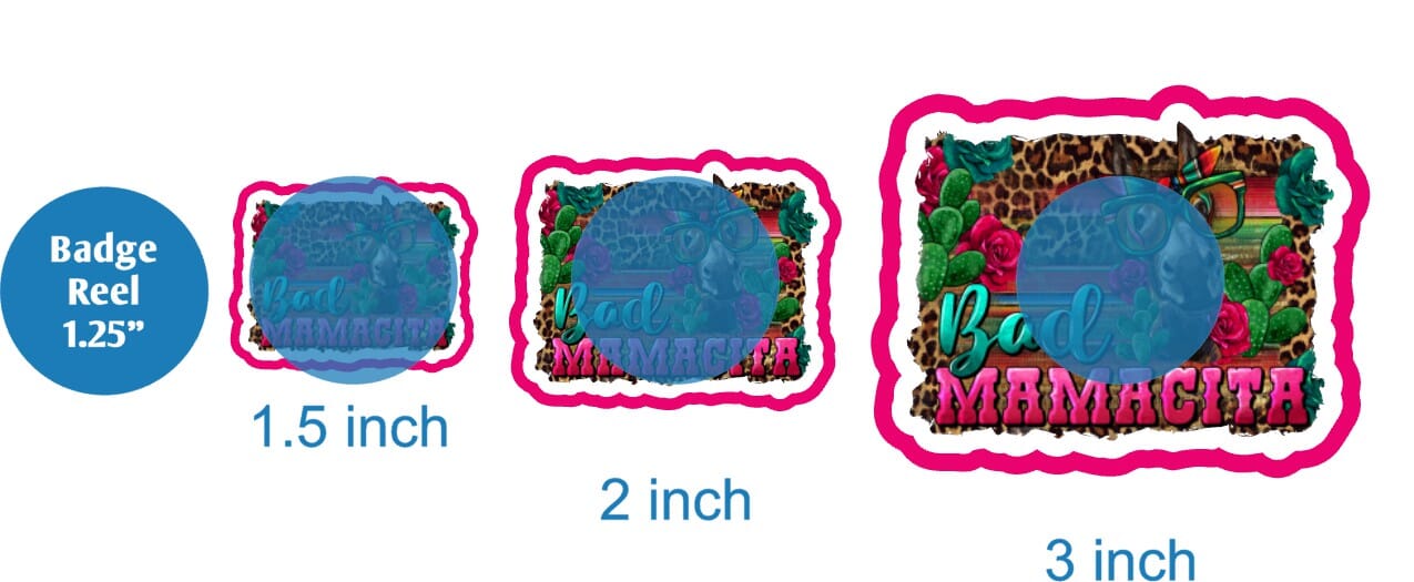 Bad Ass Mamacita Donkey - DECAL AND ACRYLIC SHAPE #DA02096