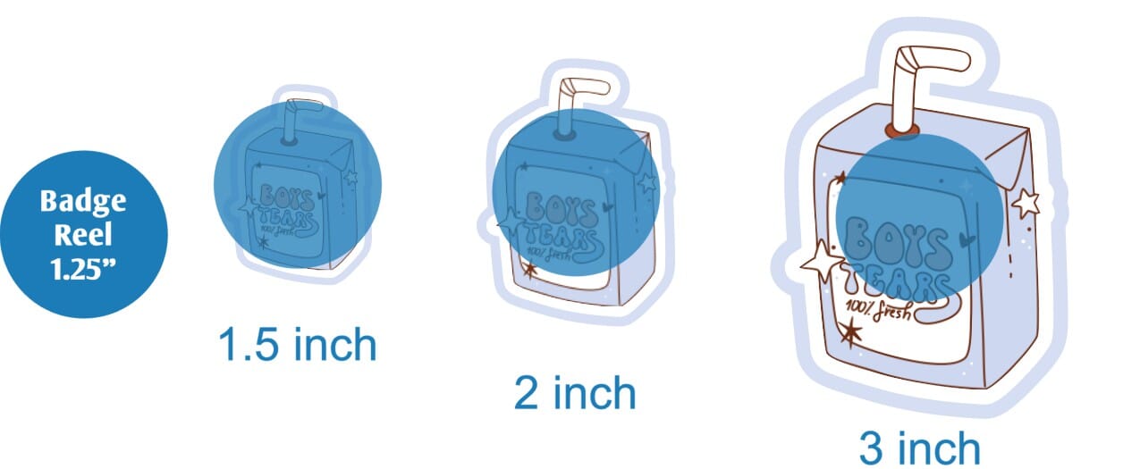 Boys Tears - DECAL AND ACRYLIC SHAPE #DA01654