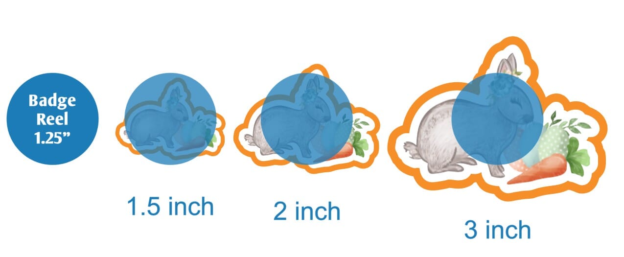 Bunny with Eggs - DECAL AND ACRYLIC SHAPE #DA01984