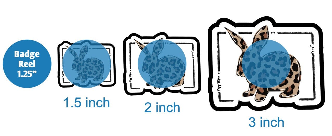 Cheetah Bunny - DECAL AND ACRYLIC SHAPE #DA01664