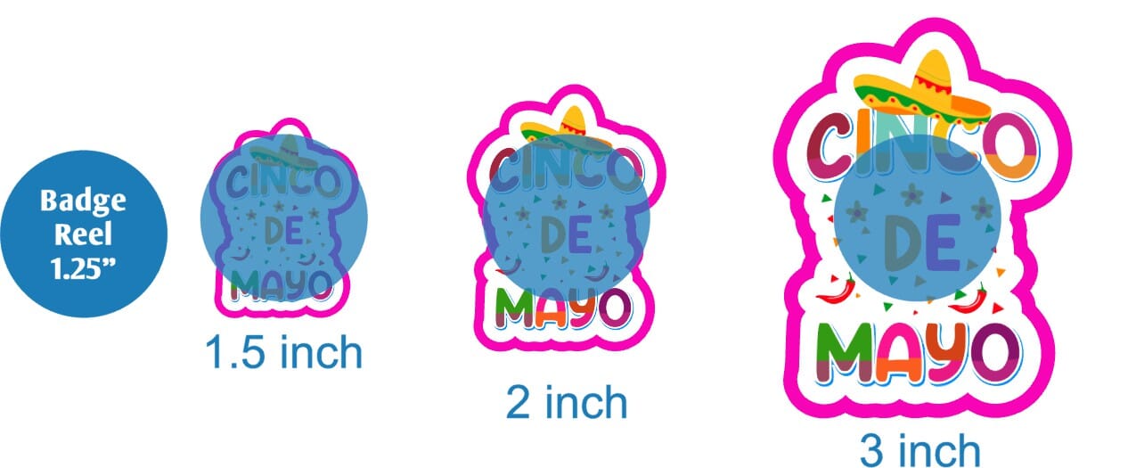 Cinco De Mayo - DECAL AND ACRYLIC SHAPE #DA02099