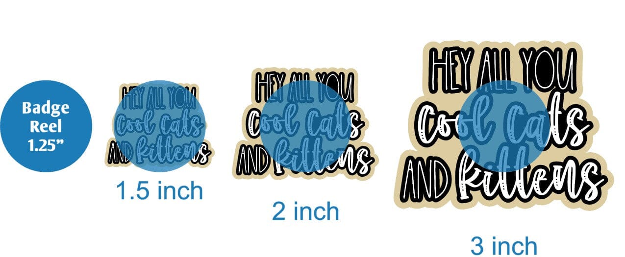 Cool Cats and Kittens - Acrylic Shape #141
