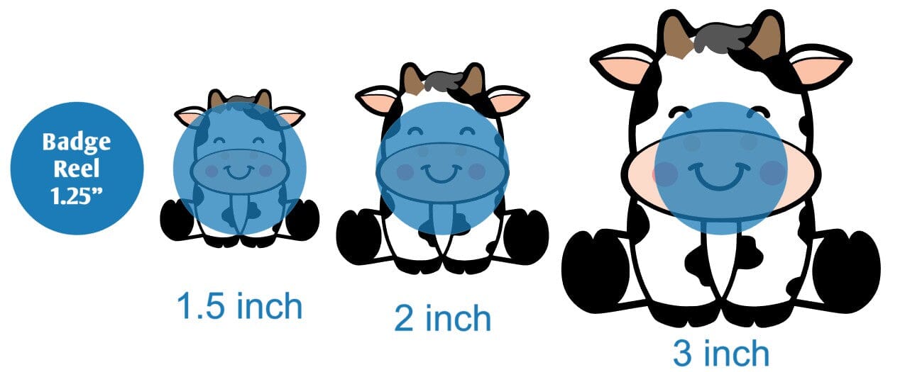 Cute Cow - Acrylic Shape #2105