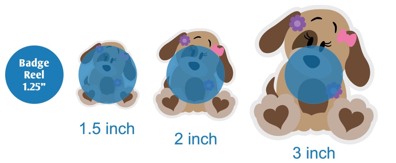 Cute Puppers - Acrylic Shape #375