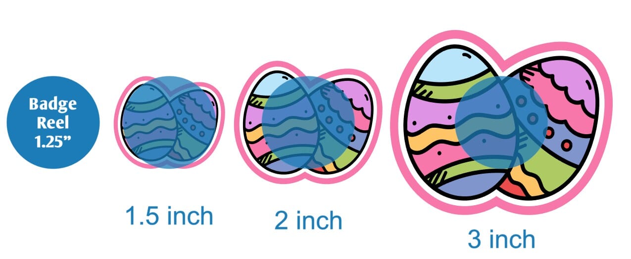 Easter Eggs - DECAL AND ACRYLIC SHAPE #DA01987