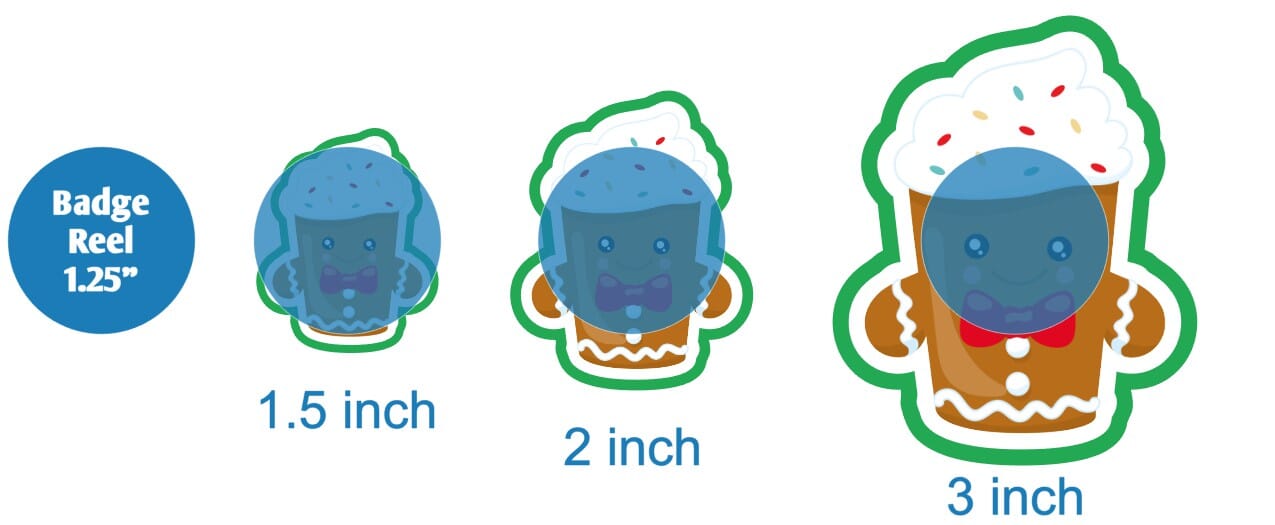 Gingerbread Cup - DECAL AND ACRYLIC SHAPE #DA01628