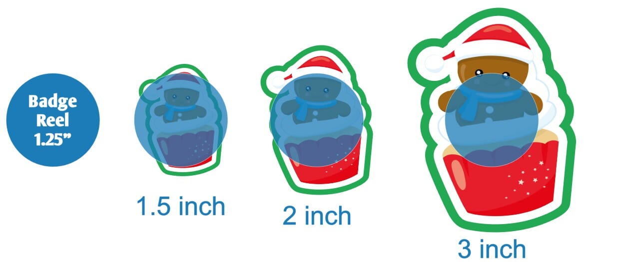 Gingerbread Cupcake - DECAL AND ACRYLIC SHAPE #DA01622