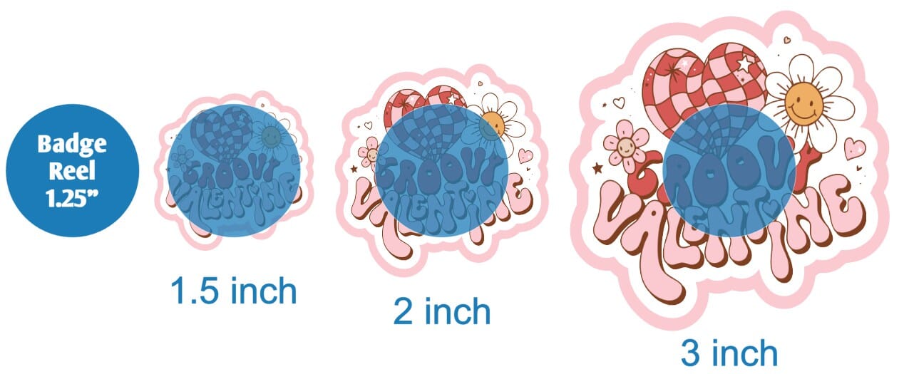 Groovy Valentine - DECAL AND ACRYLIC SHAPE #DA01668