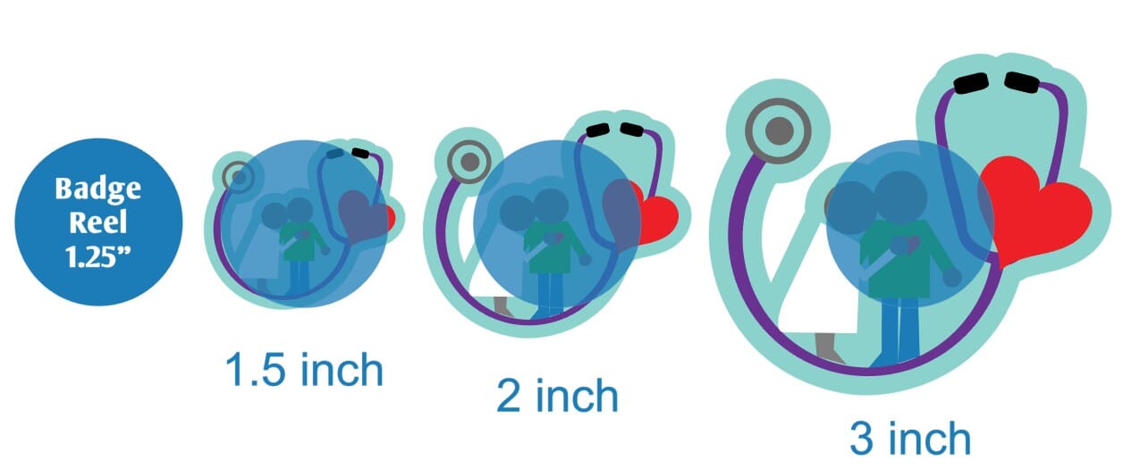 Healthcare Heart Sounds - Acrylic Shape #1629