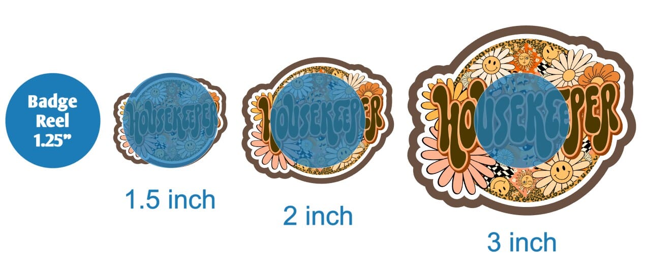 Housekeeper Retro - DECAL AND ACRYLIC SHAPE #DA01643