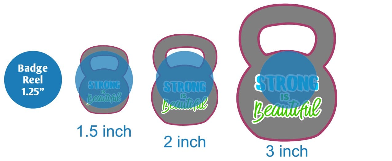 Kettlebell - Acrylic Shape #169