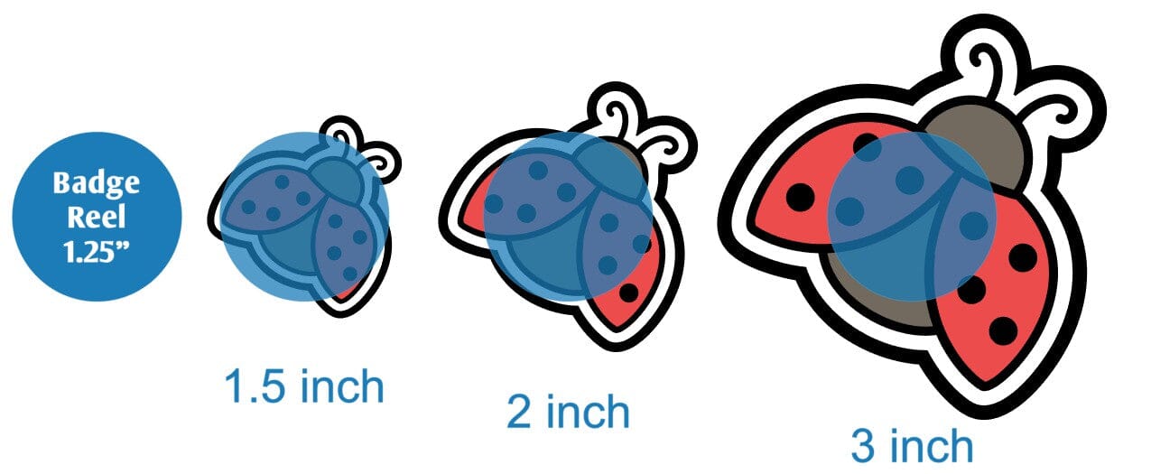 Ladybug 2 - DECAL AND ACRYLIC SHAPE #DA01988