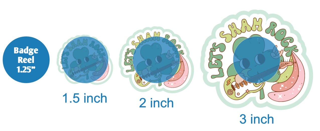 Lets Sham Rock - DECAL AND ACRYLIC SHAPE #DA01660