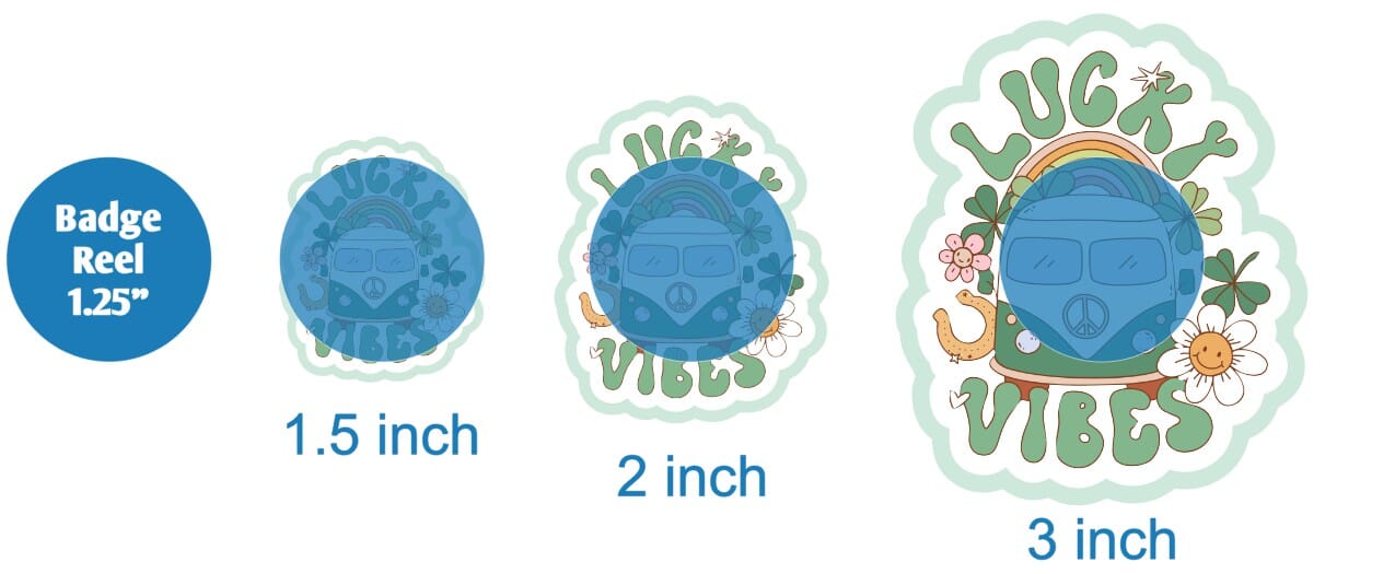 Lucky Vibes - DECAL AND ACRYLIC SHAPE #DA01662