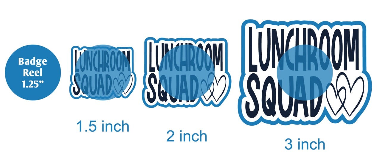 Lunchroom Squad - Acrylic Shape #2243