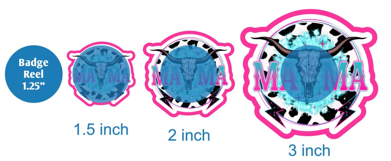 Mama Western - DECAL AND ACRYLIC SHAPE #DA02032